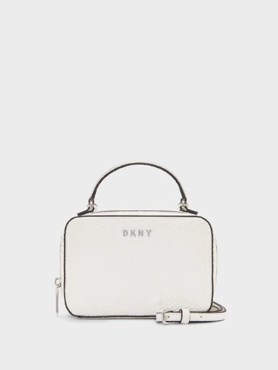 DKNY- Mini Modernist Knot Bag - White – Amreki