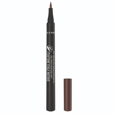 Rimmel Brow Pro Micro 24hr Precision-stroke Pen 1ml (various Shades) - 003 Soft Brown In 003 Soft Brown