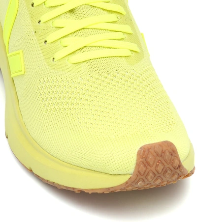 Shop Rick Owens X Veja Low Sock Sneakers In Yellow