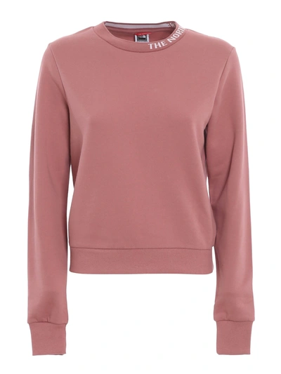 Shop The North Face Cotton Zumu Sweatshirt In Pink