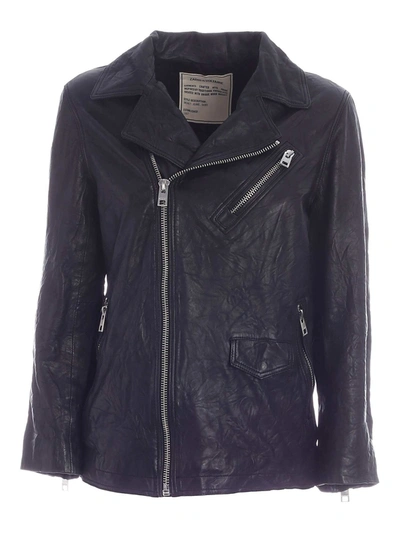 Shop Zadig & Voltaire Notch Lapels Jacket In Black