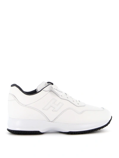 Shop Hogan Interactive Sneakers In White