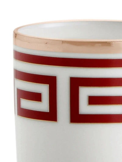 Richard Ginori Labirinto Coffee Cups (set Of 2) In Red