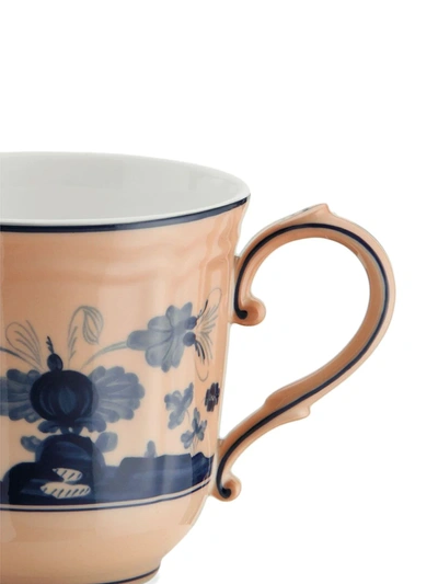 Shop Richard Ginori Oriente Italiano Porcelain Mug In Pink