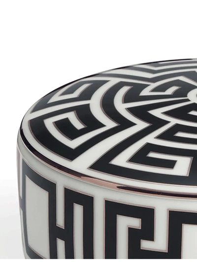 Richard Ginori Labirinto Trinket Box (13cm) In Black