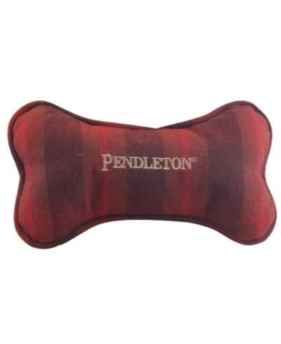 Shop Pendleton Pet Dog Bone Toy, 9' In Red Ombre