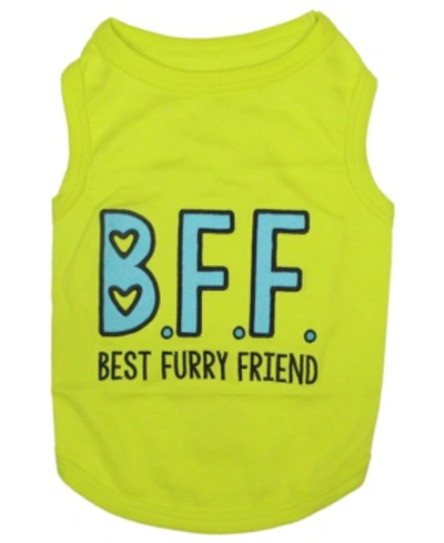 Shop Parisian Pet Bff Dog T-shirt In Green
