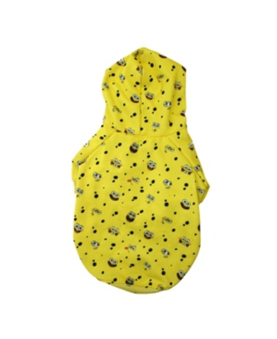 Shop Fresh Pawz Spongebob All Over Hoodie - Dog Clothing In Multi