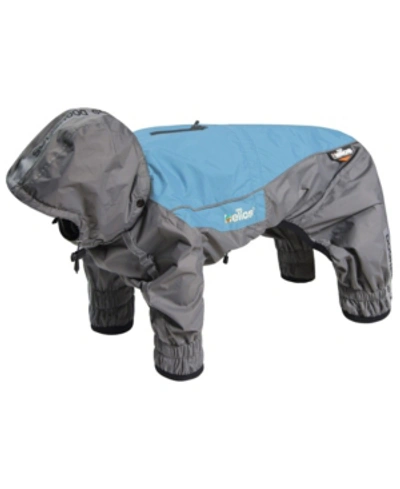 Shop Dog Helios 'arctic Blast' Full Bodied Winter Dog Coat With Shark Tech In Blue