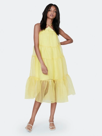 Staud Mila Dress Xs Also In L S M In Yellow ModeSens