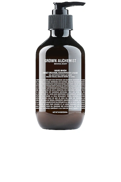 Shop Grown Alchemist Hand Wash In Sweet Orange  Cedarwood & Sage