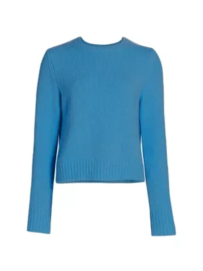 Shop A.l.c Marco Crewneck Sweater In Arctic Blue