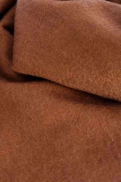 Shop Alex Begg Women's Brown Cashmere Scarf