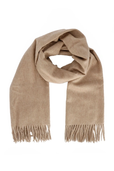 Shop Alex Begg Women's Beige Cashmere Scarf