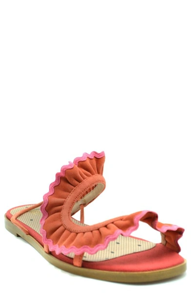 Shop Red Valentino Women's Pink Suede Sandals