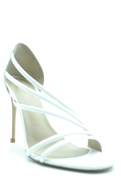 Shop Le Silla Women's White Patent Leather Sandals