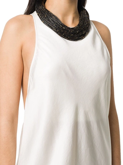 Shop Monies Women's Brown Polyester Necklace