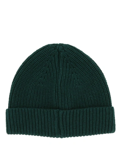 Shop Apc A.p.c. Men's Green Wool Hat