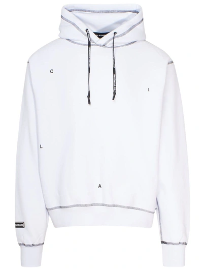 Shop United Standard Men's White Cotton Sweatshirt