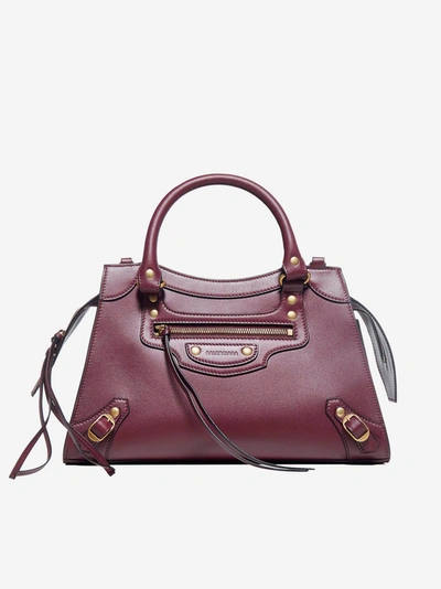 Shop Balenciaga Borsa Neo Classic Piccola In Pelle