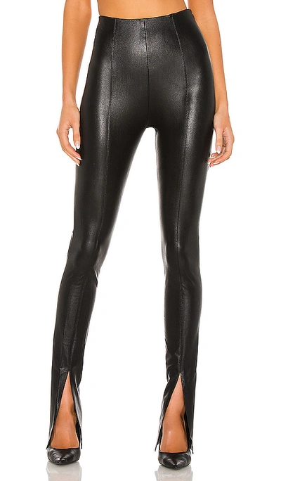 Shop Amanda Uprichard X Revolve Malta Faux Leather Pants In Black