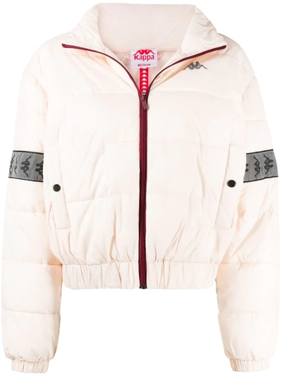 Shop Kappa Doltan Puffer Jacket In Pink