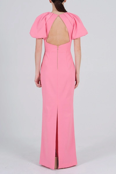 Shop Rebecca Vallance Winslow Short Sleeve Gown Pink
