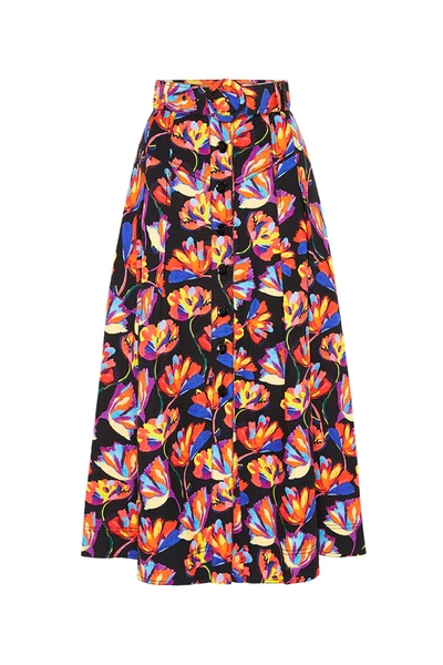 Shop Rebecca Vallance Cintia Skirt In Print