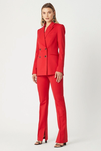 Shop Rebecca Vallance Rossini Blazer Red