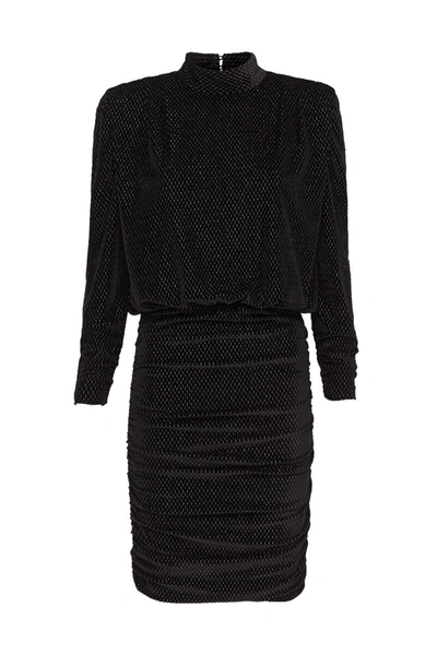 Shop Rebecca Vallance Viper L/s Mini In Black