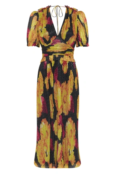 Shop Rebecca Vallance Astoria S/s Midi In Print