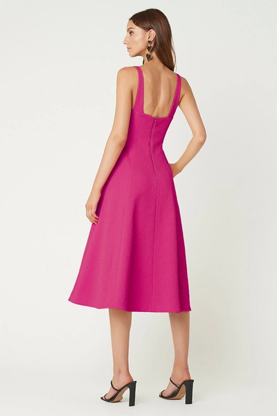 Shop Rebecca Vallance Andie Strap Midi Dress Purple