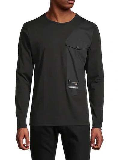 Shop Antony Morato Roundneck Cotton T-shirt In Black