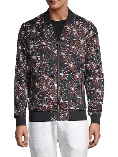 Shop Antony Morato Reversible Bomber Jacket In Loud Black