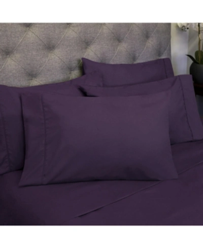 Shop Sweet Home Collection Queen 6-pc Sheet Set In Purple