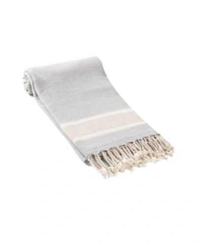 Shop Olive And Linen Terra Towel Or Throw In Sand