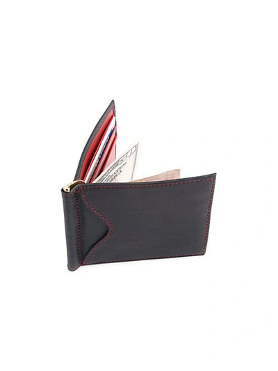 Shop Royce New York Rfid Blocking Leather Money Clip In Red