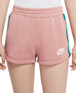nike fleece shorts womens