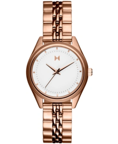 Shop Mvmt Women's Rise Mini Rose Gold-tone Bracelet Watch 30mm