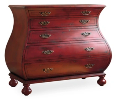 Shop Hooker Furniture Della Red Bombe Chest