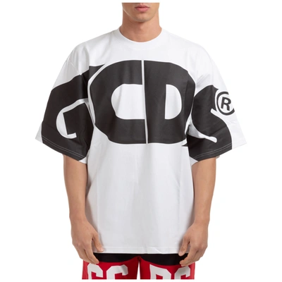 Shop Gcds Macro Logo T-shirt In White