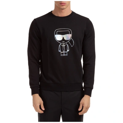 Shop Karl Lagerfeld K/ikonik Sweatshirt In Nero