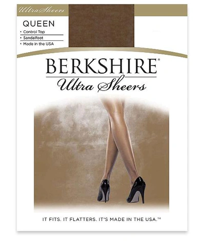 Shop Berkshire Queen Ultra Sheers Control Top Pantyhose In Utopia
