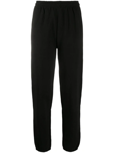 Shop Ashley Williams Crystal Slogan Track Pants In Black