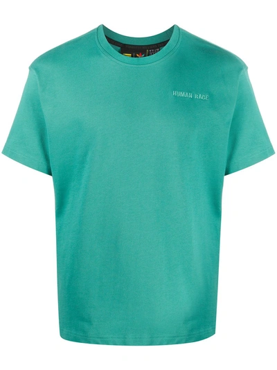 Shop Adidas Originals By Pharrell Williams Gender Neutral Basic T-shirt In Green