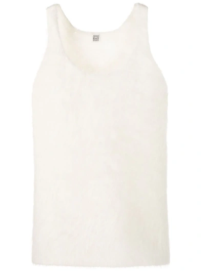 Shop Totême Alpaca Tank Top In Neutrals