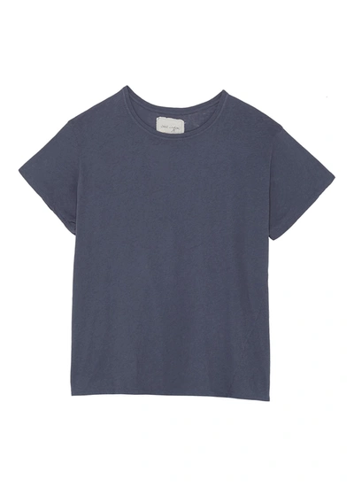 Shop Greg Lauren 'souvenir' Airforce T-shirt In Blue