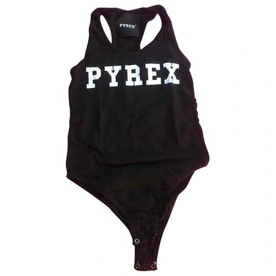 Pre-owned Pyrex Black Cotton Top