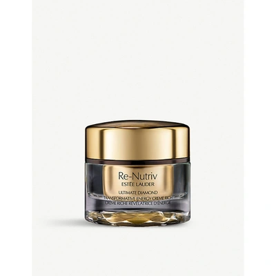 Shop Estée Lauder Re-nutriv Ultimate Diamond Transformative Energy Crème Riche 50ml