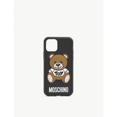 Shop Moschino Womens Black Teddy Toy Iphone 11 Pro Case